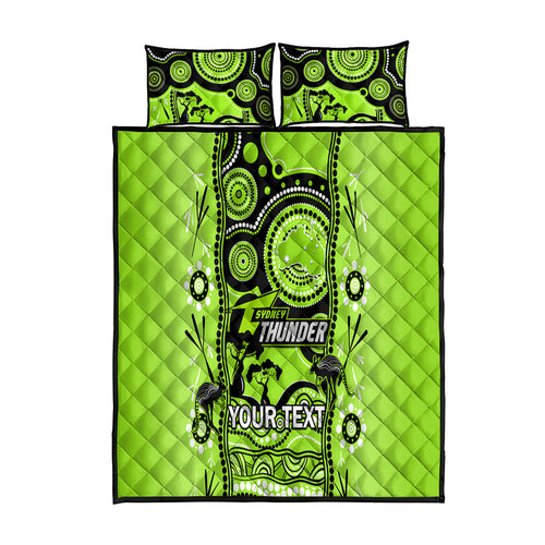 custom-sydney-thunder-cricket-quilt-bed-set-happy-australia-day-aboriginal-art
