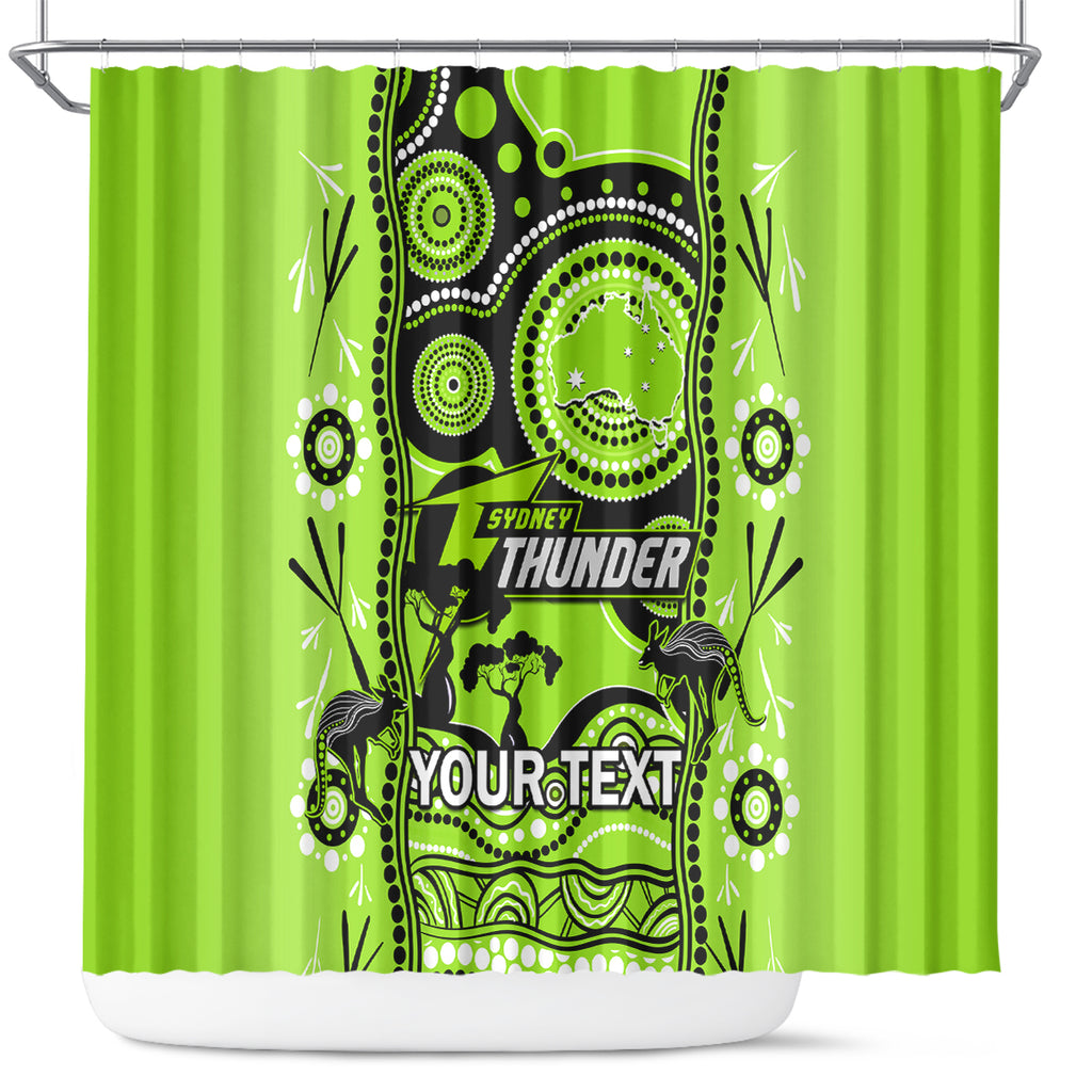 custom-sydney-thunder-cricket-shower-curtain-happy-australia-day-aboriginal-art