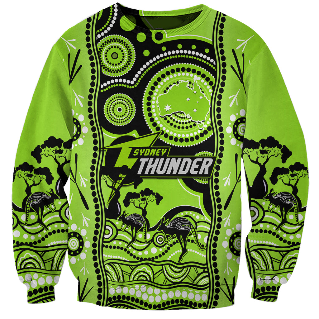 custom-sydney-thunder-cricket-sweatshirt-happy-australia-day-aboriginal-art