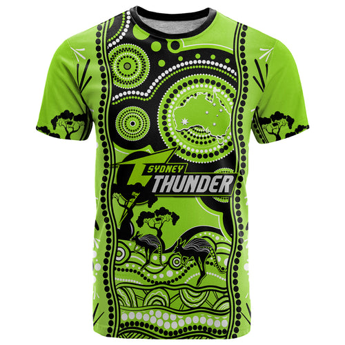 custom-sydney-thunder-cricket-t-shirt-happy-australia-day-aboriginal-art