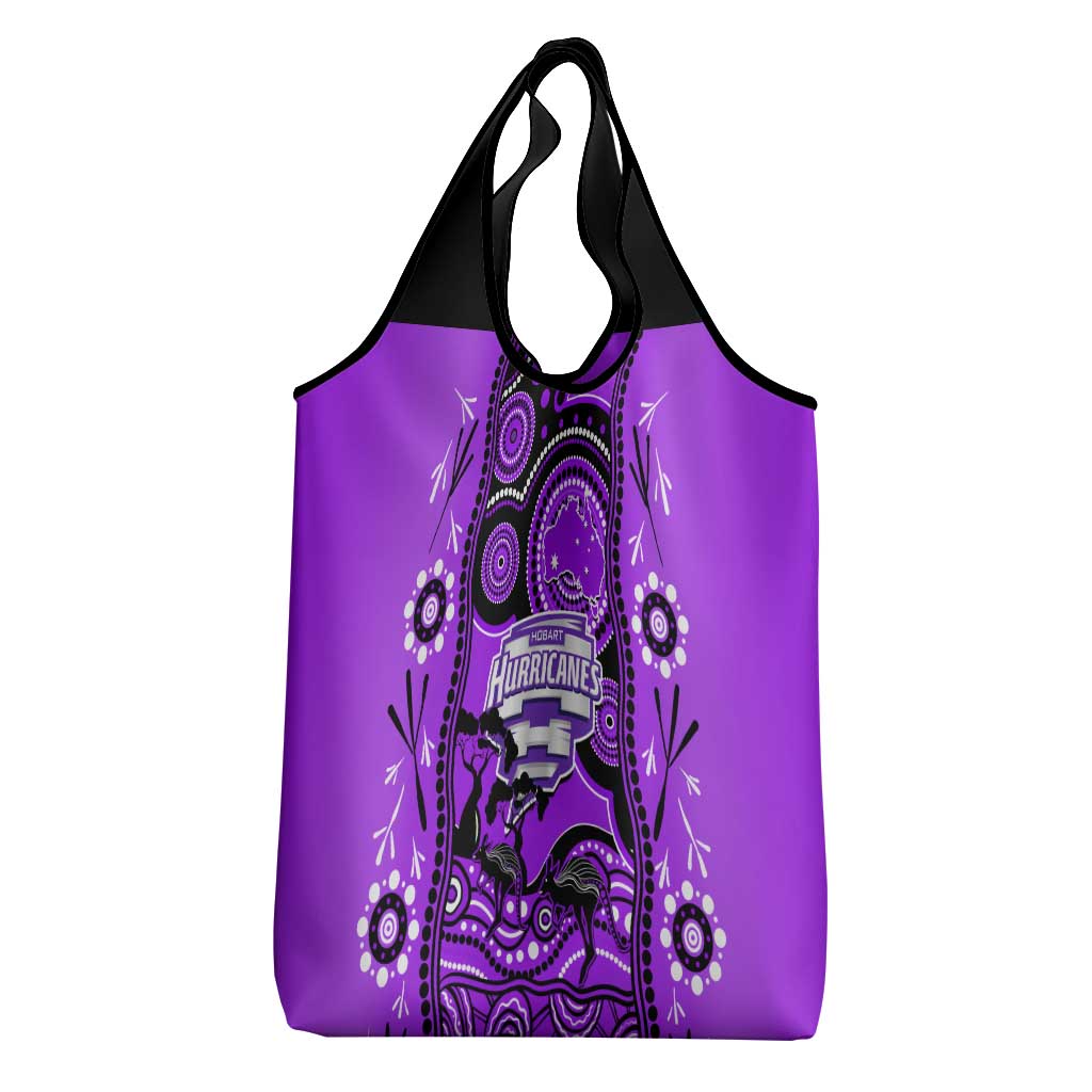 Hobart Hurricanes Cricket Grocery Bag Happy Australia Day Aboriginal Art