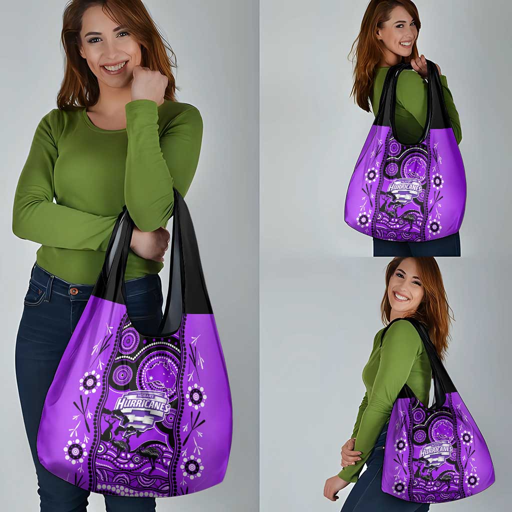 Hobart Hurricanes Cricket Grocery Bag Happy Australia Day Aboriginal Art