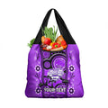 Custom Hobart Hurricanes Cricket Grocery Bag Happy Australia Day Aboriginal Art