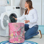 Australia Pink Galah Laundry Basket Rose-breasted Cockatoo Waratah Indigenous Art - Aussie Hoodie