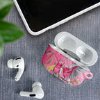 Australia Pink Galah AirPods Case Rose-breasted Cockatoo Waratah Indigenous Art - Aussie Hoodie
