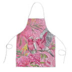 Australia Pink Galah Apron Rose-breasted Cockatoo Waratah Indigenous Art - Aussie Hoodie