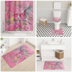 Australia Pink Galah Bathroom Set Rose-breasted Cockatoo Waratah Indigenous Art - Aussie Hoodie