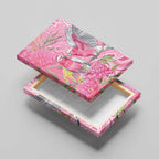 Australia Pink Galah Canvas Wall Art Rose-breasted Cockatoo Waratah Indigenous Art - Aussie Hoodie