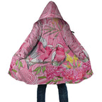Australia Pink Galah Cloak Rose-breasted Cockatoo Waratah Indigenous Art - Aussie Hoodie