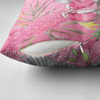 Australia Pink Galah Pillow Cover Rose-breasted Cockatoo Waratah Indigenous Art - Aussie Hoodie