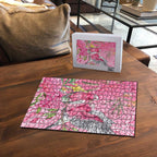 Australia Pink Galah Puzzle Rose-breasted Cockatoo Waratah Indigenous Art - Aussie Hoodie