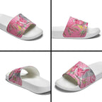 Australia Pink Galah Slide Sandals Rose-breasted Cockatoo Waratah Indigenous Art - Aussie Hoodie