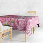 Australia Pink Galah Tablecloth Rose-breasted Cockatoo Waratah Indigenous Art - Aussie Hoodie
