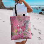 Australia Pink Galah Tote Bag Rose-breasted Cockatoo Waratah Indigenous Art - Aussie Hoodie