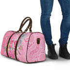 Australia Pink Galah Travel Bag Rose-breasted Cockatoo Waratah Indigenous Art - Aussie Hoodie