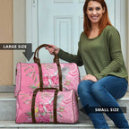 Australia Pink Galah Travel Bag Rose-breasted Cockatoo Waratah Indigenous Art - Aussie Hoodie