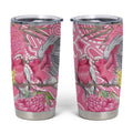 Australia Pink Galah Tumbler Cup Rose-breasted Cockatoo Waratah Indigenous Art - Aussie Hoodie