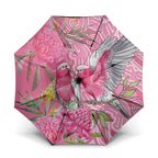 Australia Pink Galah Umbrella Rose-breasted Cockatoo Waratah Indigenous Art - Aussie Hoodie