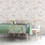 Australia Crimson Rosella Tablecloth Platycercus Elegans Eucalyptus Alba Watercolor - Aussie Hoodie