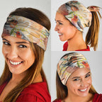 Australia Flame Robin Neck Gaiter Petroica Phoenicea Banksia Indigenous Art - Aussie Hoodie