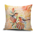 Australia Flame Robin Pillow Cover Petroica Phoenicea Banksia Indigenous Art - Aussie Hoodie