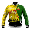 Australia Cricket ANZAC Day 2024 Baseball Jacket Australian Army Camouflage With Poppies