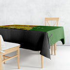 Australia Cricket ANZAC Day 2024 Tablecloth Australian Army Camouflage With Poppies