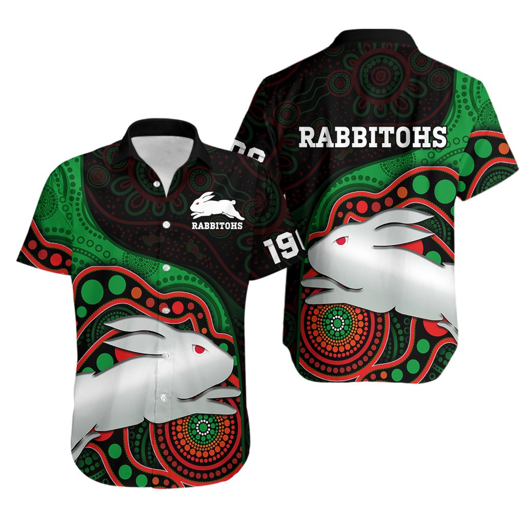 rabbitohs-rugby-hawaiian-shirt-go-souths-indigenous-art