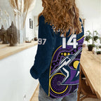 (Custom Text And Number) Storm Rugby Women Casual Shirt Est 1997 Indigenous Art LT14