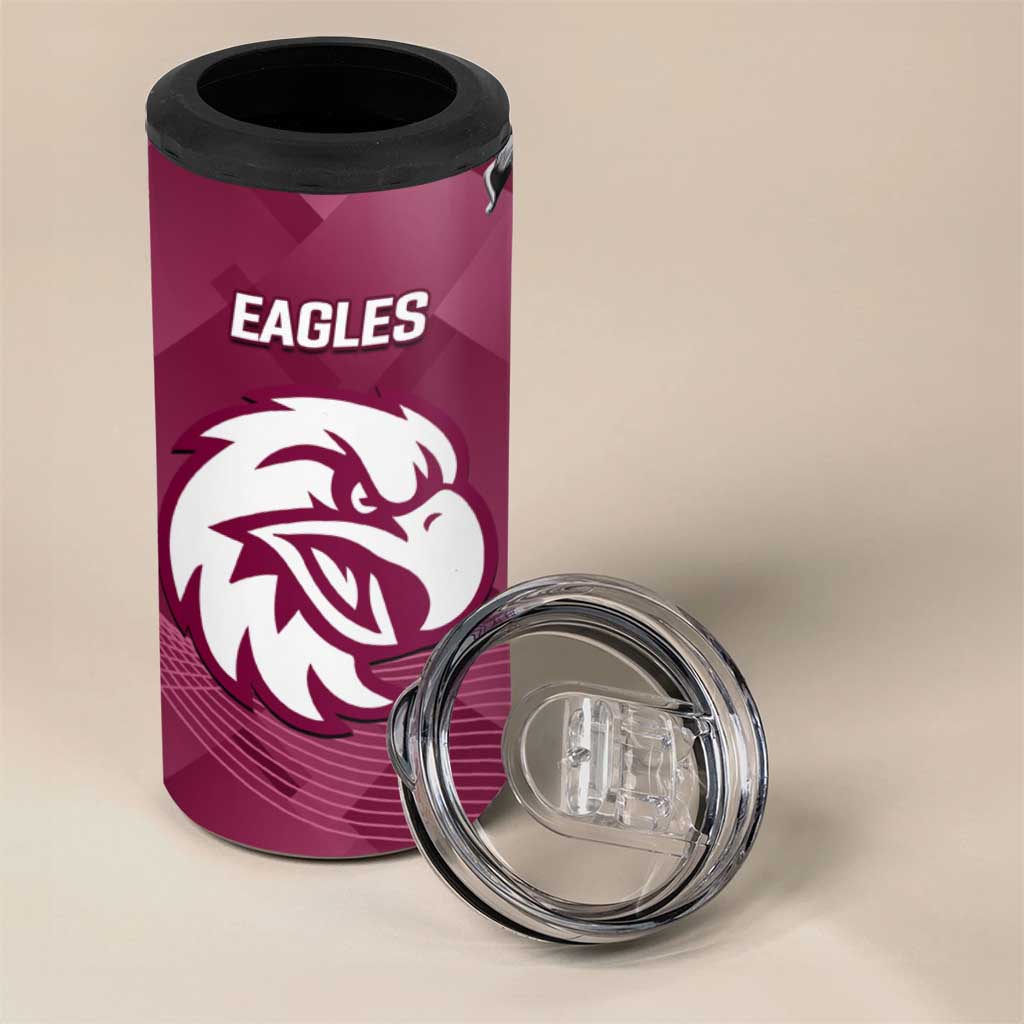 NRL Eagles and AFL Blues 4 in 1 Can Cooler Tumbler Dynamic Style