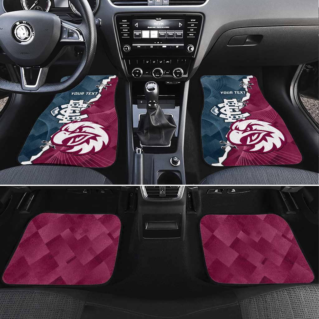 Personalised NRL Eagles and AFL Blues Car Mats Dynamic Style