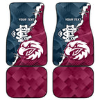 Personalised NRL Eagles and AFL Blues Car Mats Dynamic Style
