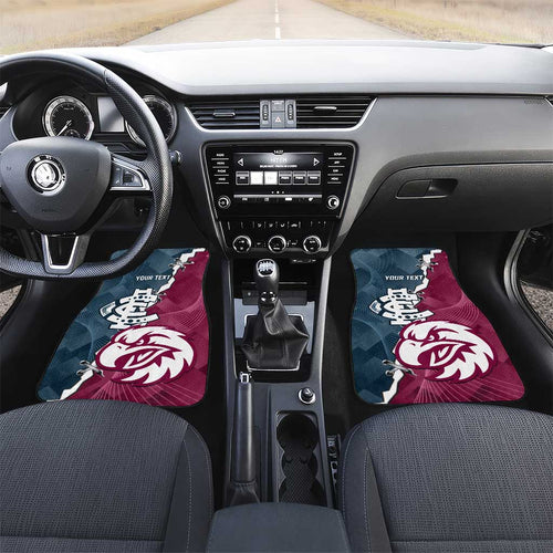 Personalised NRL Eagles and AFL Blues Car Mats Dynamic Style