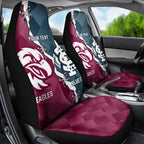 Personalised NRL Eagles and AFL Blues Car Seat Cover Dynamic Style
