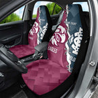 Personalised NRL Eagles and AFL Blues Car Seat Cover Dynamic Style