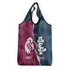 Personalised NRL Eagles and AFL Blues Grocery Bag Dynamic Style