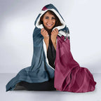 Personalised NRL Eagles and AFL Blues Hooded Blanket Dynamic Style