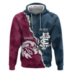 Personalised NRL Eagles and AFL Blues Hoodie Dynamic Style