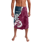 Personalised NRL Eagles and AFL Blues Lavalava Dynamic Style