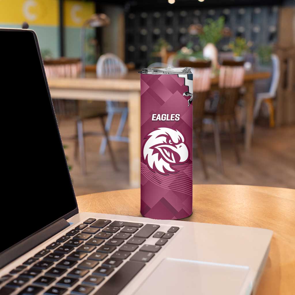 NRL Eagles and AFL Blues Skinny Tumbler Dynamic Style