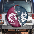 Personalised NRL Eagles and AFL Blues Spare Tire Cover Dynamic Style