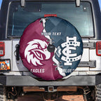 Personalised NRL Eagles and AFL Blues Spare Tire Cover Dynamic Style