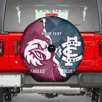Personalised NRL Eagles and AFL Blues Spare Tire Cover Dynamic Style