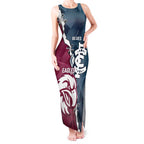 Personalised NRL Eagles and AFL Blues Tank Maxi Dress Dynamic Style