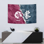 Personalised NRL Eagles and AFL Blues Tapestry Dynamic Style