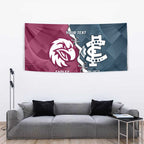 Personalised NRL Eagles and AFL Blues Tapestry Dynamic Style