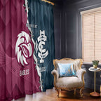 Personalised NRL Eagles and AFL Blues Window Curtain Dynamic Style