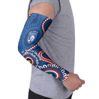 Western Bulldogs NAIDOC 2026 Personalised Arm Sleeves 50 Years of Deadly Aboriginal Art