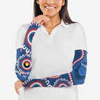Western Bulldogs NAIDOC 2026 Personalised Arm Sleeves 50 Years of Deadly Aboriginal Art