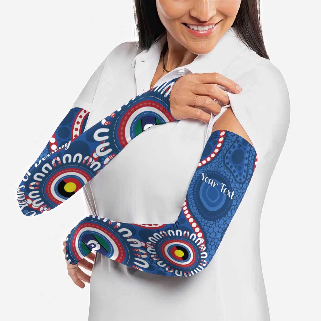 Western Bulldogs NAIDOC 2026 Personalised Arm Sleeves 50 Years of Deadly Aboriginal Art